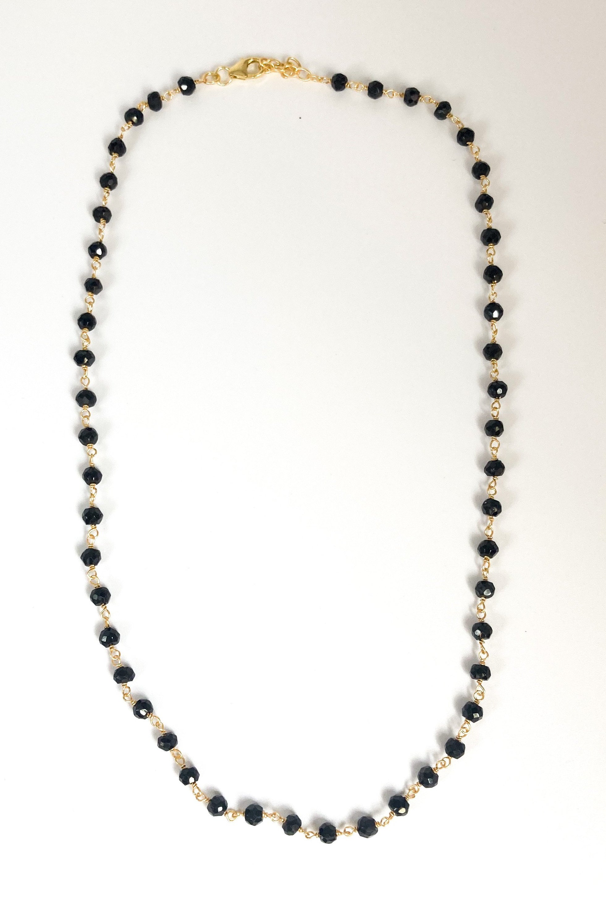 choker chain layering necklace small bead chain
