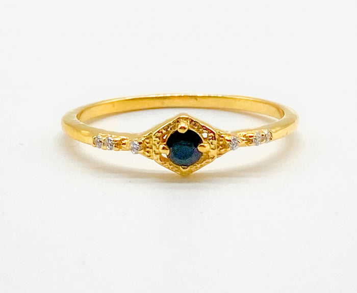 Norah Ring Spinel Gold